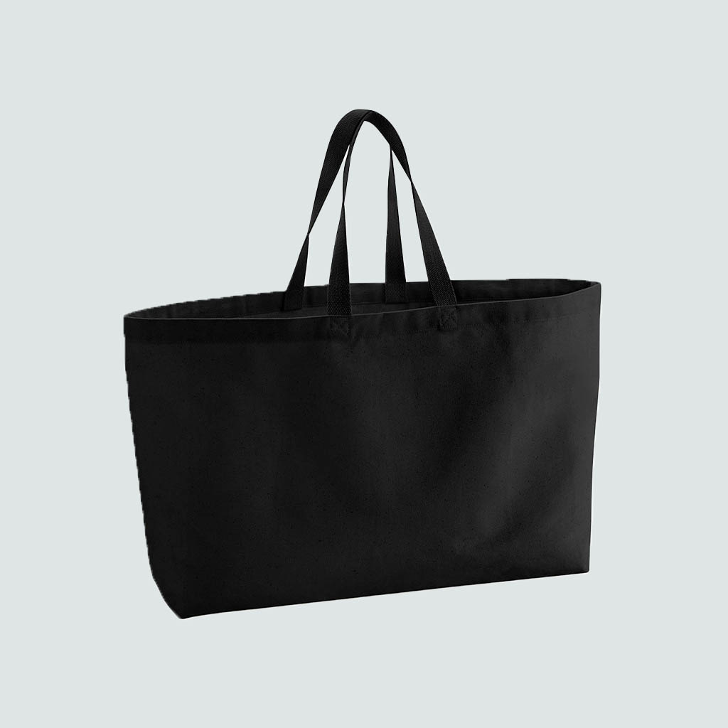 Handled Eco Shopping Cotton Canvas Bag Extra Large Capacity